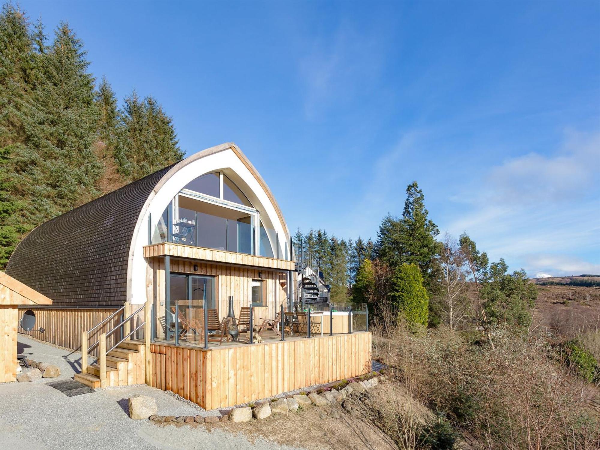 Jill Strawbale House- Ukc2935 Villa Strontian Exterior photo